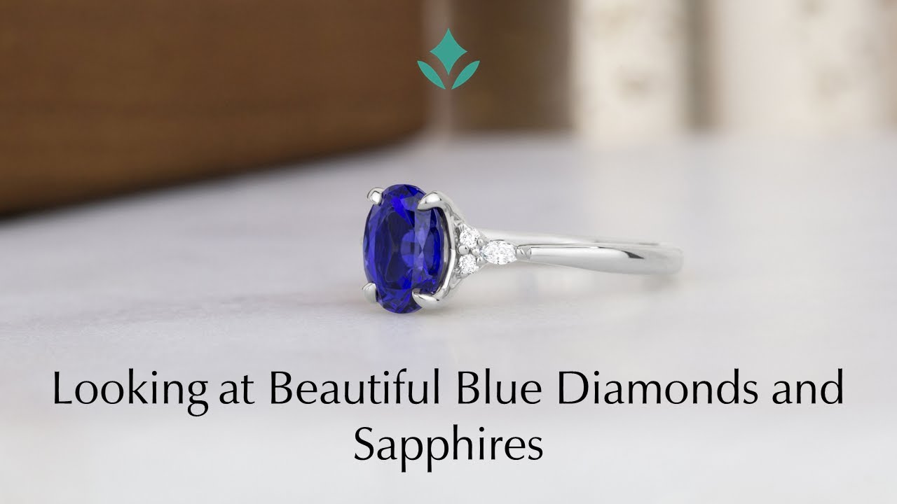 Learn About Blue Diamonds and Sapphires with Jewelry Specialist