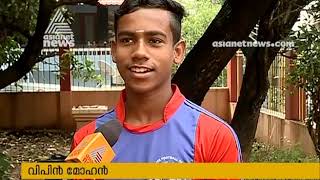 Vipin Mohan selected in Under 17 Indian Football Camp