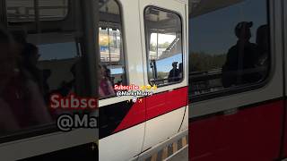 Train Monorail 🔴 Red #car #parking #train #monorail #video #vlog #wow  #amazing #disney #shorts