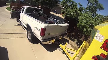 Hauling off a 6 yard Mini Dumpster in Frisco Texas Only $150.00