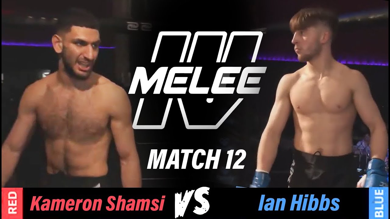 Kameron Shamsi vs. Ian Hibbs | FEATHERWEIGHT CHAMPIONSHIP | MELEE 4 FULL FIGHT