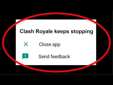 Fix Clash Royale Keeps Stopping Error Android || Fix Clash Royale Not Open Problem Android