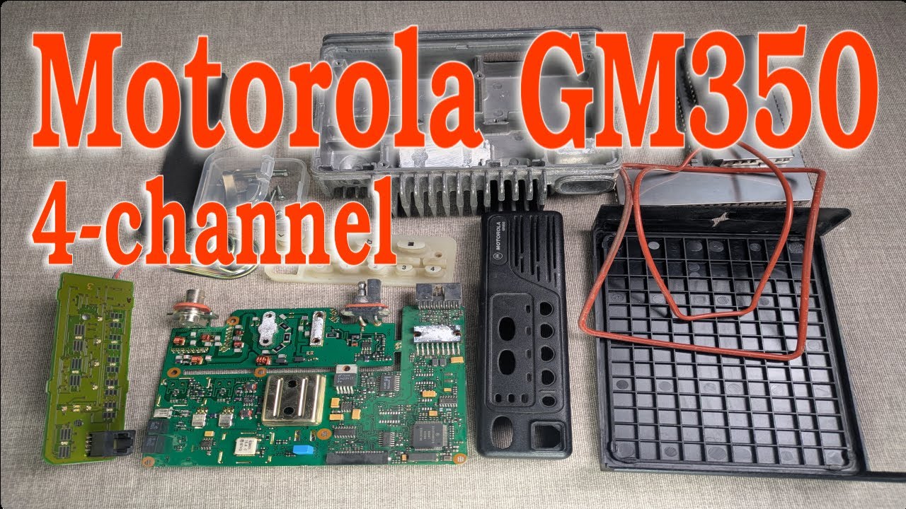 4-канальна Motorola GM350 - готуємо базу для папуги