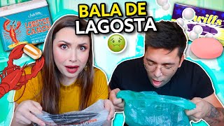 COMENDO BALA DE LAGOSTA, CHICLETE DE SABÃO E MAIS DOCES DOIDOS