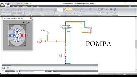 Simulasi skema sistem hidrolik mesin bending plat baja dengan menggunakan software automation studio