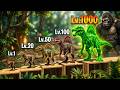 Spinosaurus Evolution: 5 Sizes vs Amazon Mutant Ape – Who Wins? - Animal Revolt Battle Simulator