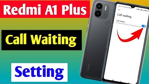 Redmi A1 plus call waiting setting | Redmi A1 plus me call on kaise kare