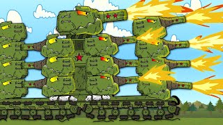 Первая Битва Советского Монстра КВ-54 - Мультики про танки