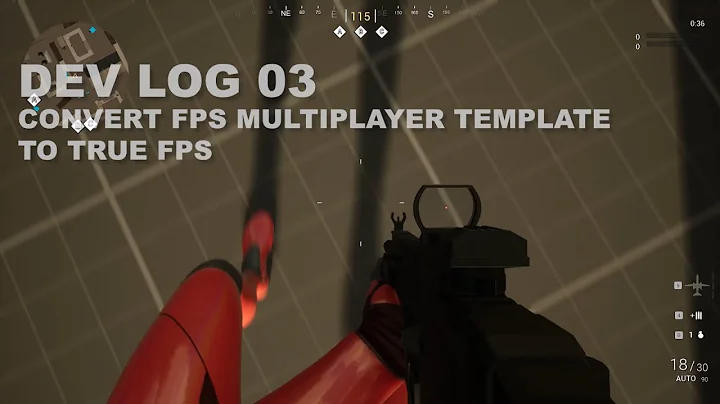 UE5 DevLog 03 - Converting FPS Multiplayer Template To True FPS