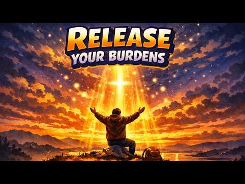 Evening Prayer for Casting Cares Upon God and Releasing Heavy Daily Burdens