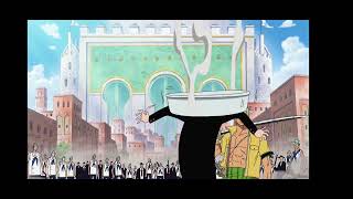 Zoro breaking the fourth wall