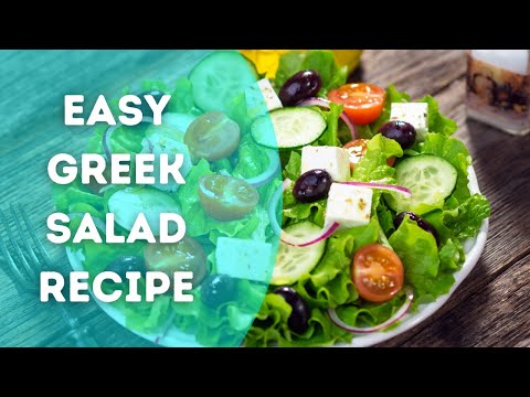 Easy Greek Salad Recipe