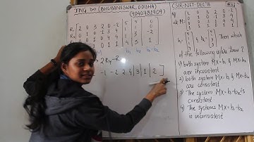 CSIR NET MATHEMATICS DEC2018 LINEAR ALGEBRA