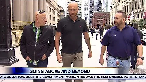 Metrolinx workers step in to help injured after QEW crash