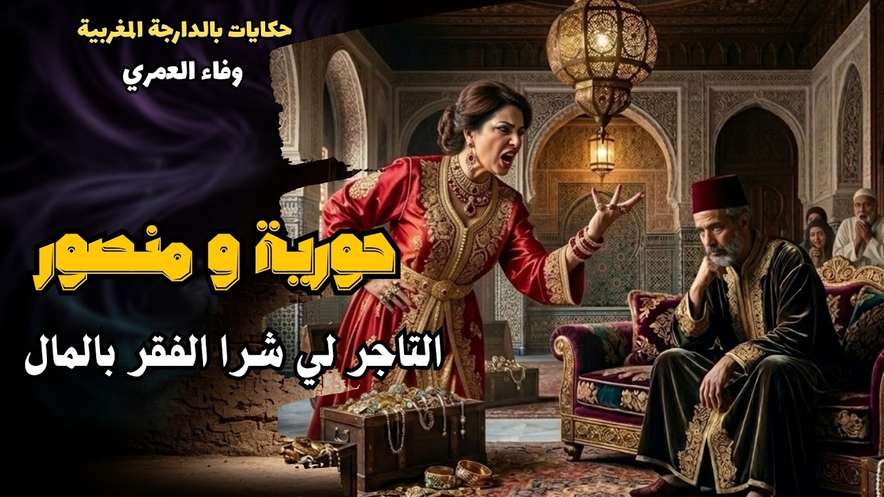 قصة منصور  اشترى الفقر بالمال✨🕌📜حكاية مغربية تراثية للنوم بقلم #وفاء_العمري