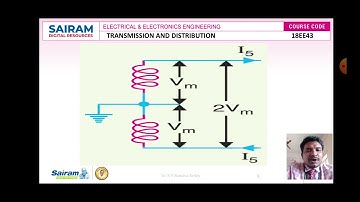 Lecture Video 5 18EE43 Module 5  3 hase 4 wire system, single phase 2 wire system with mid point ear
