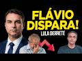 FLÁVIO DISPARA - Duas pesquisas motram Flávio Bolsonaro crescendo e LULA derretendo