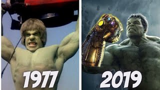 Evolution of Hulk 1977-2019