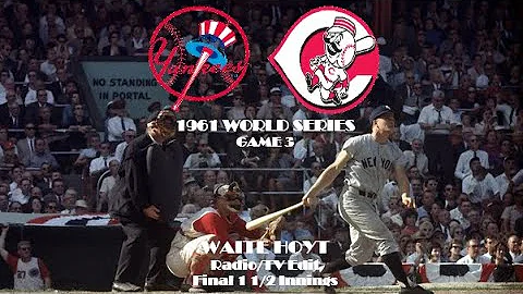 1961 World Series Game 3 - Yankees v Reds (Waite H...