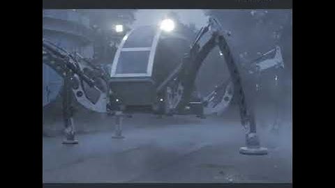 “Sửng sốt” robot nhện 6 chân to lớn như bước ra từ phim viễn tưởng