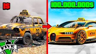 TAXI de 1$ vs TAXI de 1.000.000$ en GTA 5!