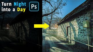 Night To Day - Best Photoshop Tutorial | Dark To Bright screenshot 1