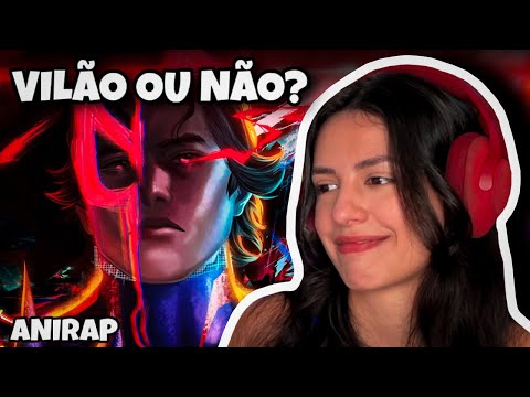 REACT ♪ Miguel O'Hara (Homem Aranha 2099) | Anomalia | AniRap | gostosa reagindo