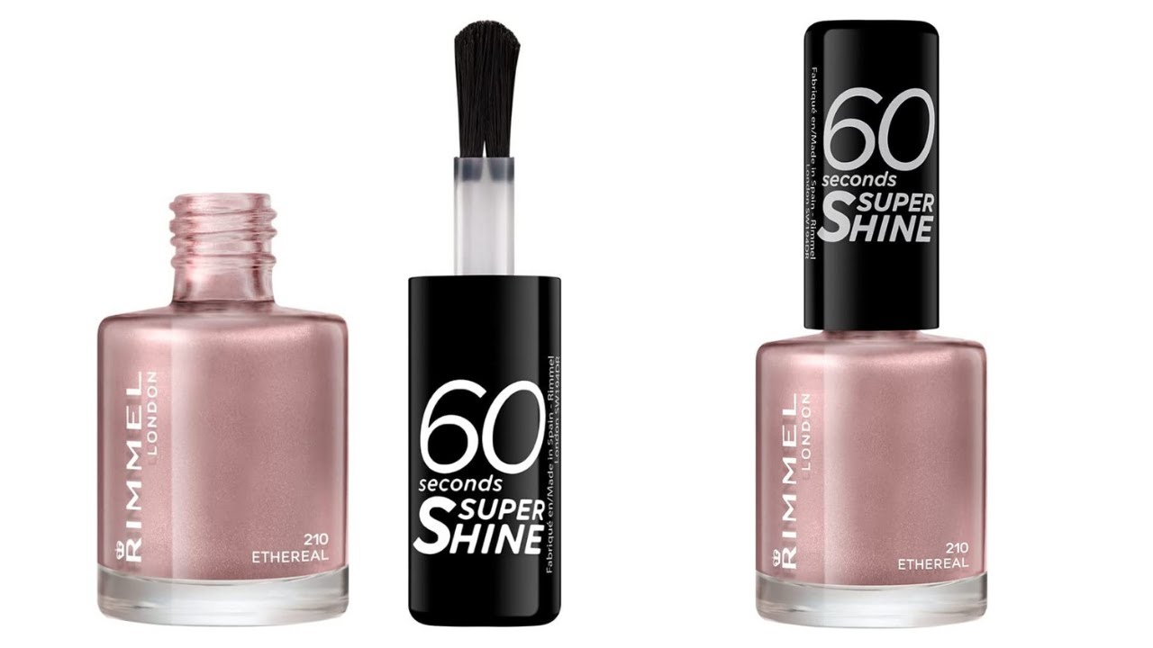 Rimmel 60 Second Super Shine Nail Polish - 203 Lose Your Lingerie