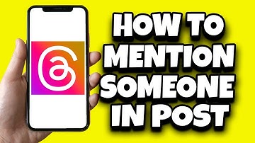 How To Mention Someone In Threads Post (2023)