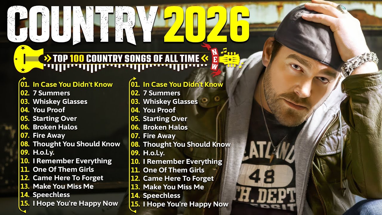 Best Country Playlist 2026 - Lee Brice, Morgan Wallen, Luke Bryan, Luke Combs, Kane Brown,