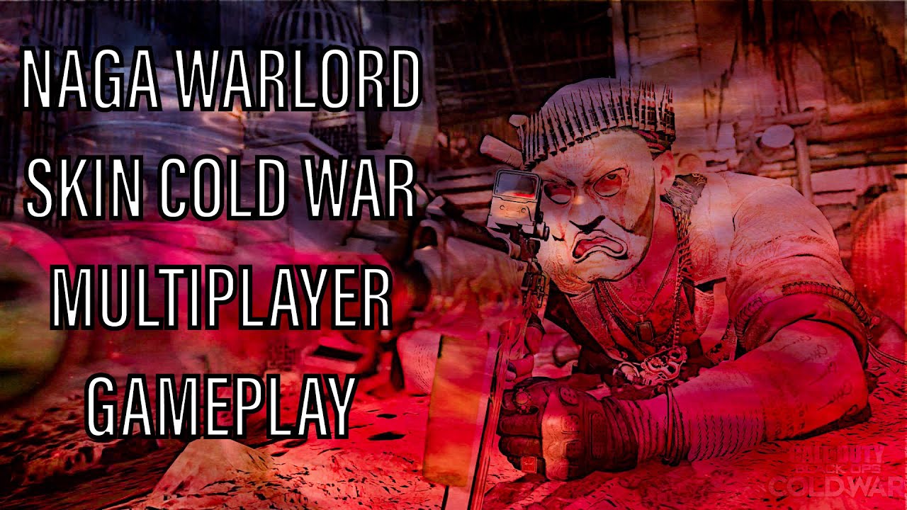 NAGA WARLORD TIER 100 SKIN!! | Call of Duty: Black Ops Cold War Multiplayer Team Deathmatch Gameplay