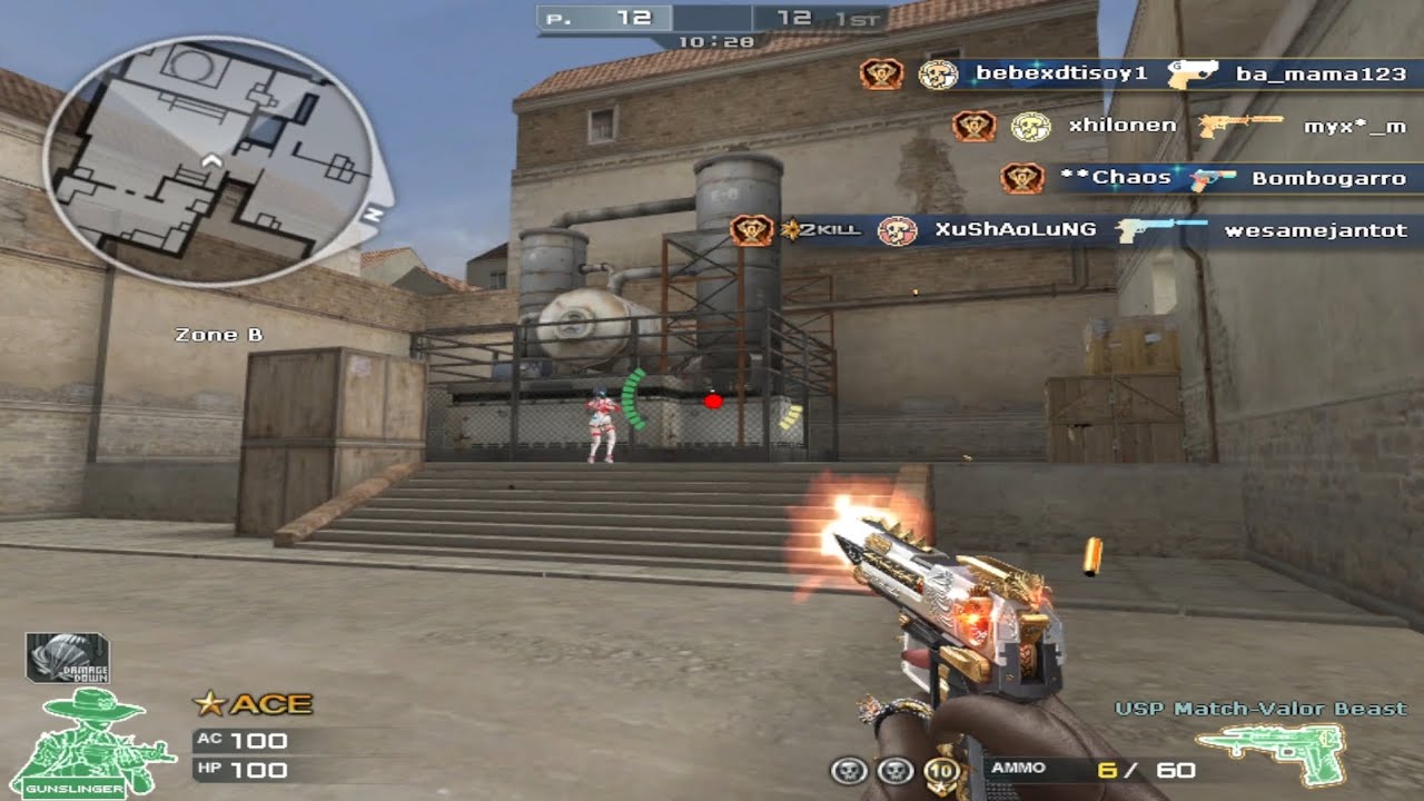 Crossfire PH: USP Match Valor Beast | Free for All Gameplay - YouTube