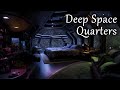 Deep space sleeping quarters  white and grey noise  relaxing sounds of space flight  live