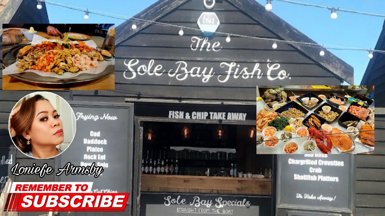 Sole Bay Fish Co. Southwold family lunch seafood platter YouTube