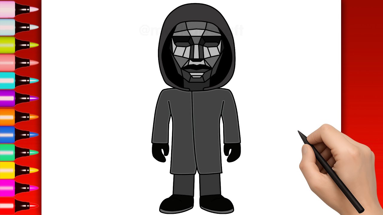 HOW TO DRAW FRONTMAN FROM SQUID GAME - YouTube