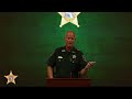 Sheriff Bob Gualtieri Holds Press Conference to Discuss Updates on Fatal Crash