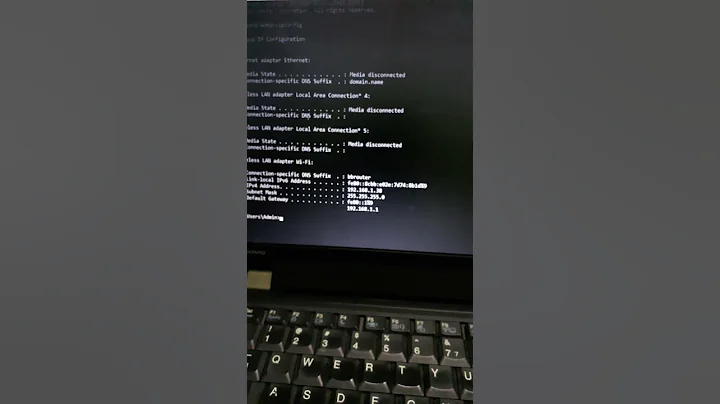How to check private and public IP address in windows
