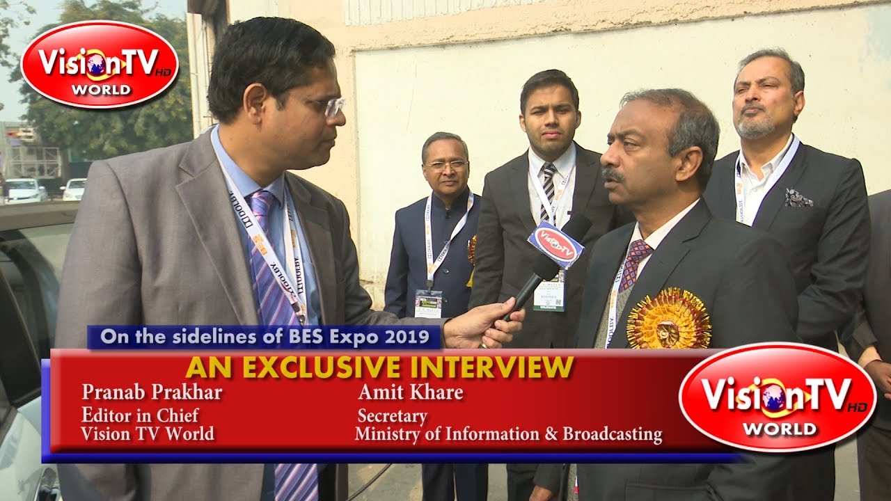 An exclusive interview with Amit Khare-Secretary, Ministry of Information & Broadcasting.