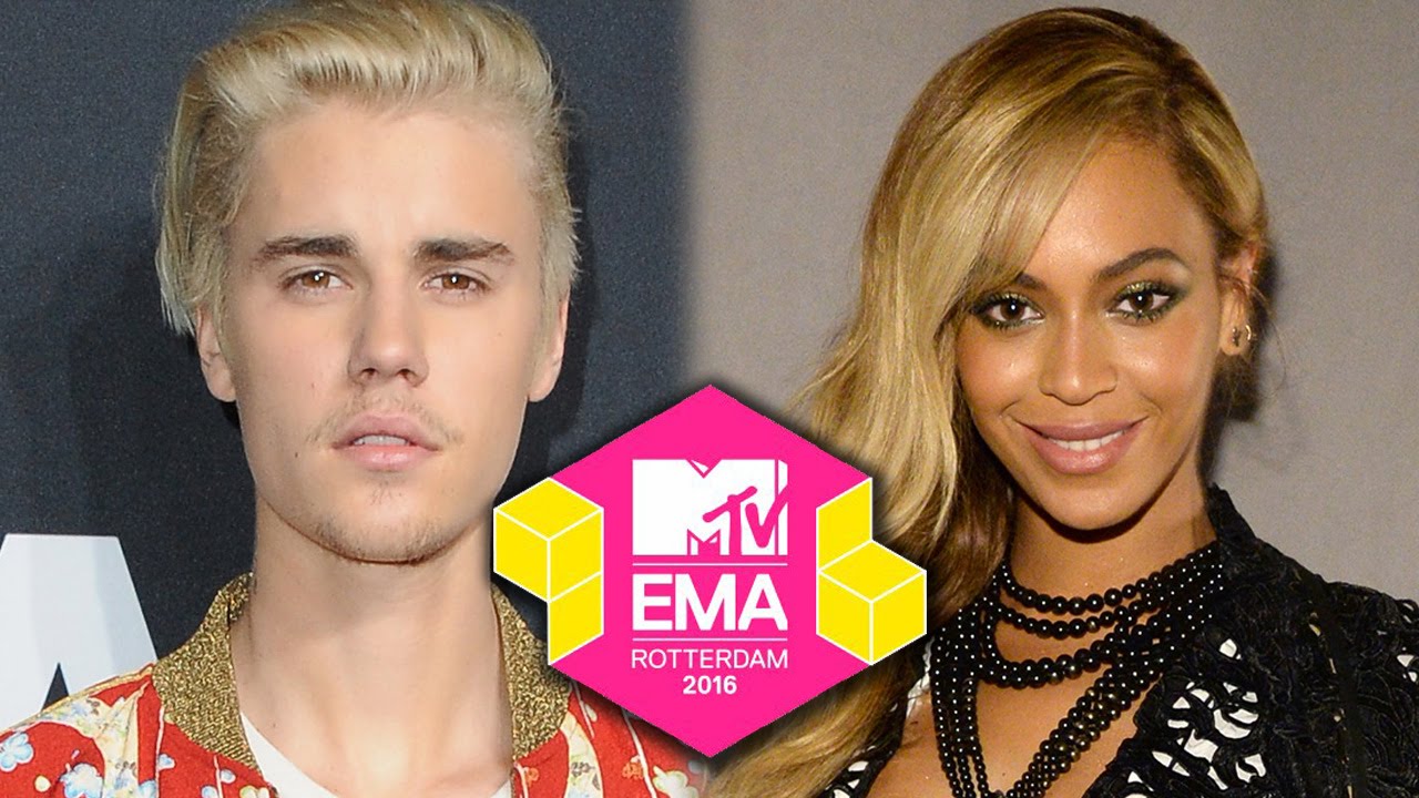 2016 MTV EMA Nominations Announced - Bieber & Beyonce Lead - YouTube