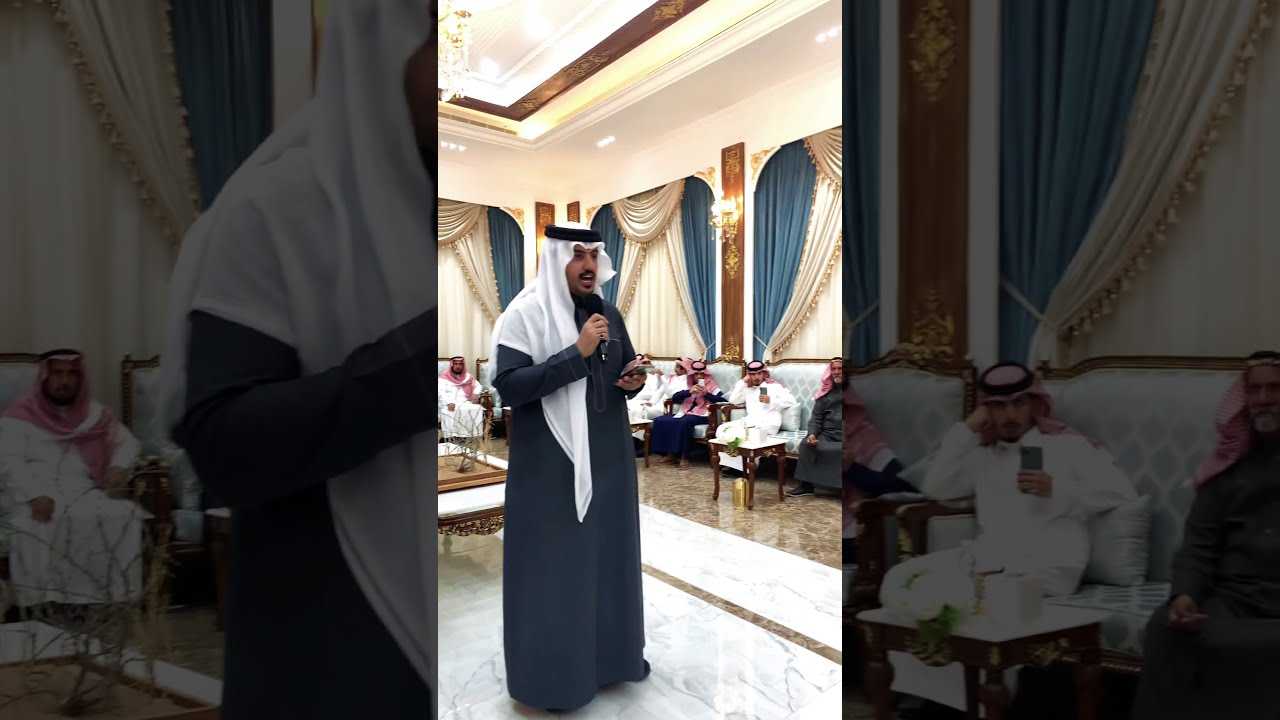 قصيدة ترحيبية للشاعر عبدالله بن بندر العضياني في الشيخ فيصل الغرمول