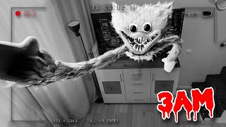 Huggy Wuggy Televi̇zyondan Çikti Gece 3Te Sakin Poppy Playti̇me Fi̇lmi̇ İzlemeyi̇n Gerçek Hayatta