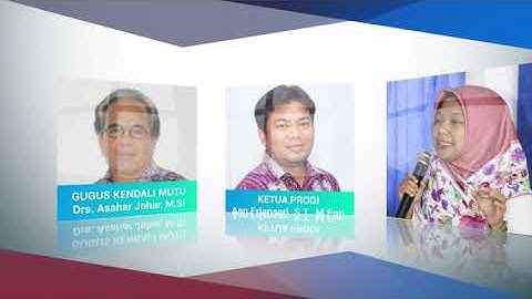 Profil Program Studi Sistem Informasi Universitas Bengkulu 2018