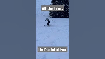 Now You Know - All the Turns: Ski Learning by 6 Year Old