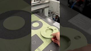 Cutting 3mm CNAF CSA-50 gasket #accutron #cnc