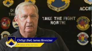 CMSgt (Ret) James Binnicker visits Kunsan
