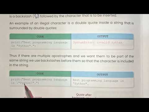 Python chapter number 2 single line string  ll multi line string ll escaping ll new line