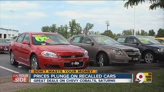 Looking for a used car? Why not one that's been recalled. No, we're not kidding.