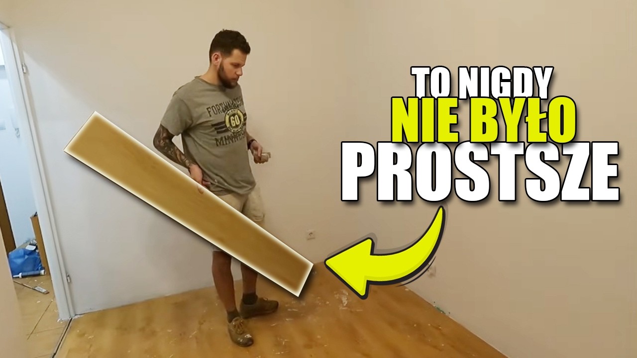 Kładziemy panele na starą podłogę. Instrukcja układania paneli winylowych.