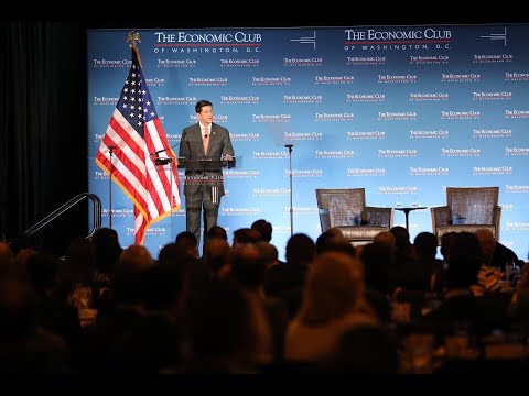 Speaker Ryan Addresses The Economic Club of Washington, D.C.