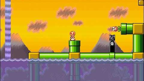 SMBX Custom Level- Da Crystal Canyon RELOADED! (feat. Actual crystals xD)